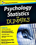 Psychology Statistics For Dummies - ISBN 9781119952879