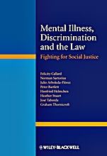 Mental Illness, Discrimination and the Law: Fighting for Social Justice - ISBN 9781119953548