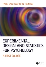 Experimental Design and Statistics for Psychology: A First Course - ISBN 9781405100236