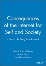Consequences of the Internet for Self and Society: Is Social Life Being Transformed? - ISBN 9781405100786