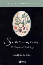 Sixteenth–Century Poetry: An Annotated Anthology - ISBN 9781405101165