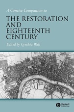 A Concise Companion to the Restoration and Eighteenth Century - ISBN 9781405101189
