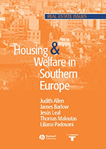 Housing and Welfare in Southern Europe - ISBN 9781405103077