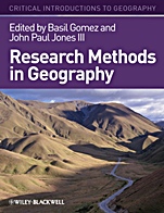 Research Methods in Geography: A Critical Introduction - ISBN 9781405107105