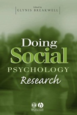 Doing Social Psychology Research - ISBN 9781405108119