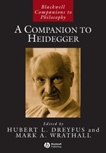 A Companion to Heidegger - ISBN 9781405110921