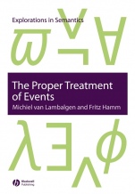 The Proper Treatment of Events - ISBN 9781405112130