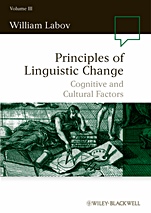 Principles of Linguistic Change, Volume 3: Cognitive and Cultural Factors - ISBN 9781405112154