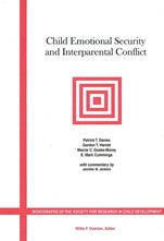 Child Emotional Security and Interparental Conflict - ISBN 9781405112345