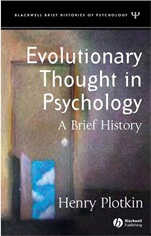 Evolutionary Thought in Psychology: A Brief History - ISBN 9781405113779