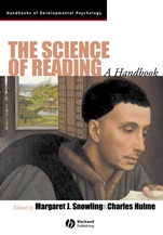 The Science of Reading: A Handbook - ISBN 9781405114882