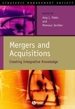 Mergers and Acquisitions: Creating Integrative Knowledge - ISBN 9781405116237