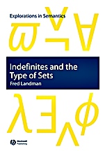 Indefinites and the Type of Sets - ISBN 9781405116305