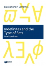 Indefinites and the Type of Sets - ISBN 9781405116312