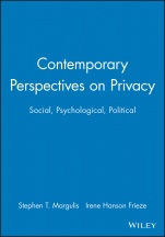 Contemporary Perspectives on Privacy: Social, Psychological, Political - ISBN 9781405116701