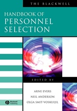 The Blackwell Handbook of Personnel Selection - ISBN 9781405117029