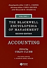 The Blackwell Encyclopedia of Management: Accounting - ISBN 9781405118279