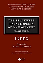 The Blackwell Encyclopedia of Management: Strategic Management - ISBN 9781405118286