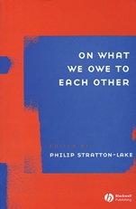 On What We Owe to Each Other - ISBN 9781405119214