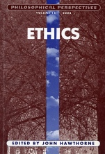 Ethics, Volume 18 - ISBN 9781405119719