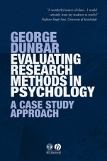 Evaluating Research Methods in Psychology: A Case Study Approach - ISBN 9781405120746