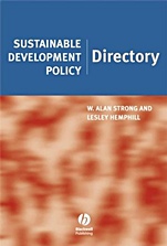 Sustainable Development Policy Directory - ISBN 9781405121507