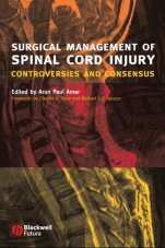 Surgical Management of Spinal Cord Injury: Controversies and Consensus - ISBN 9781405122061