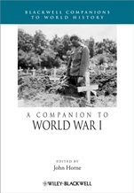 A Companion to World War I - ISBN 9781405123860
