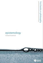 Epistemology - ISBN 9781405125673