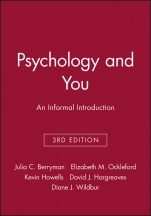 Psychology and You: An Informal Introduction - ISBN 9781405126984