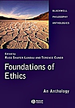 Foundations of Ethics: An Anthology - ISBN 9781405129510