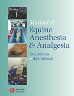 Manual of Equine Anesthesia and Analgesia - ISBN 9781405129671