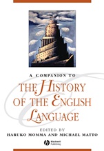 A Companion to the History of the English Language - ISBN 9781405129923