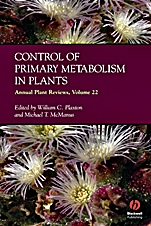 Annual Plant Reviews: Control of Primary Metabolism in Plants - ISBN 9781405130967