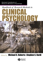 Handbook of Research Methods in Clinical Psychology - ISBN 9781405132794