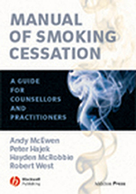 Manual of Smoking Cessation: A Guide for Counsellors and Practitioners - ISBN 9781405133371