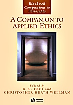 A Companion to Applied Ethics - ISBN 9781405133456