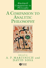 A Companion to Analytic Philosophy - ISBN 9781405133463
