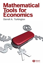Mathematical Tools for Economics - ISBN 9781405133807