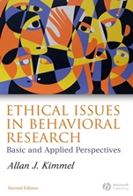 Ethical Issues in Behavioral Research: Basic and Applied Perspectives - ISBN 9781405134392