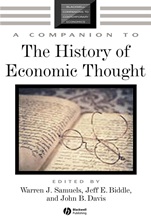 A Companion to the History of Economic Thought - ISBN 9781405134590