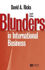 Blunders in International Business - ISBN 9781405134927