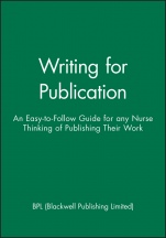 Writing for Publication: 2005 Booklet - ISBN 9781405136822