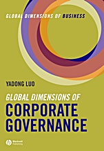 Global Dimensions of Corporate Governance: Global Dimensions of Business - ISBN 9781405137072