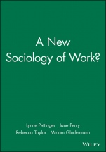 A New Sociology of Work? - ISBN 9781405139038