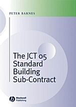The JCT 05 Standard Building Sub–Contract - ISBN 9781405140485