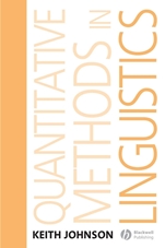 Quantitative Methods In Linguistics - ISBN 9781405144247