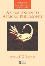 A Companion to African Philosophy - ISBN 9781405145671