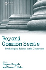 Beyond Common Sense: Psychological Science in the Courtroom - ISBN 9781405145749