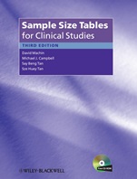 Sample Size Tables for Clinical Studies - ISBN 9781405146500